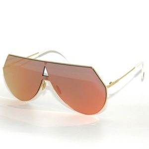 Fendi Gold and Pink Sunglasses